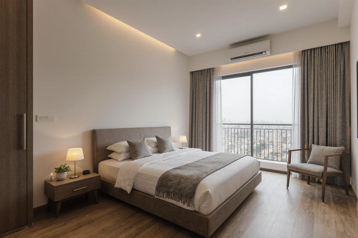 Spacious interiors in Mukta MyHeaven
