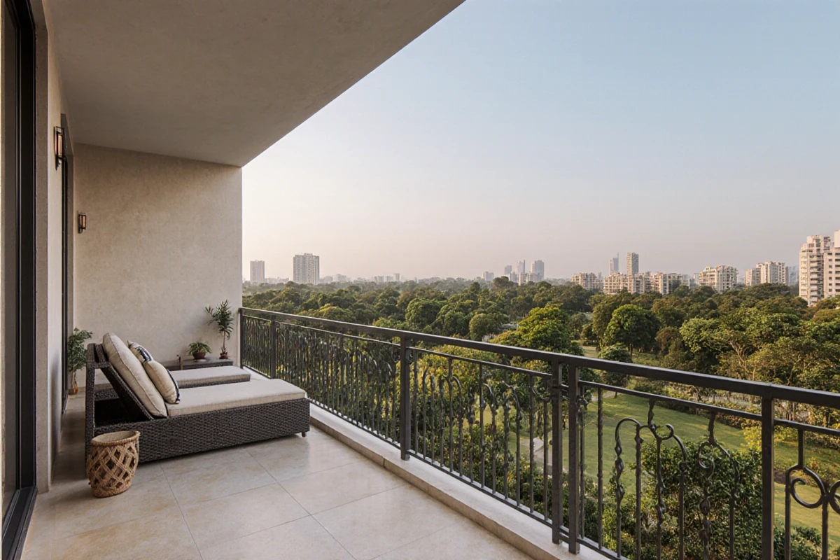 Prime location view of Mukta MyHeaven